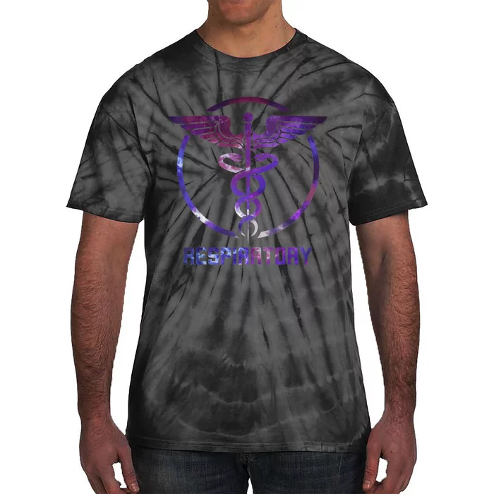 Respiratory Therapist Respiratory Therapy Design Tie-Dye T-Shirt