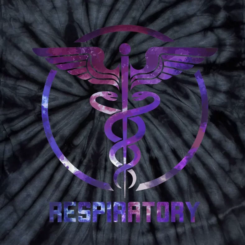 Respiratory Therapist Respiratory Therapy Design Tie-Dye T-Shirt