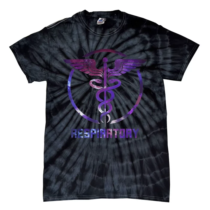 Respiratory Therapist Respiratory Therapy Design Tie-Dye T-Shirt