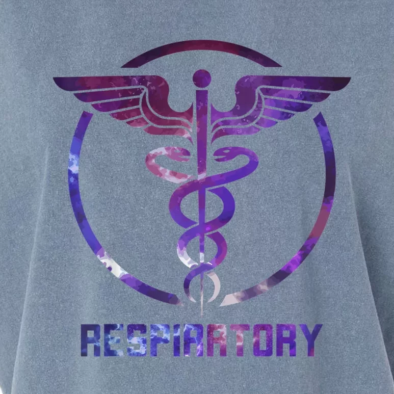 Respiratory Therapist Respiratory Therapy Design Garment-Dyed Women's Muscle Tee