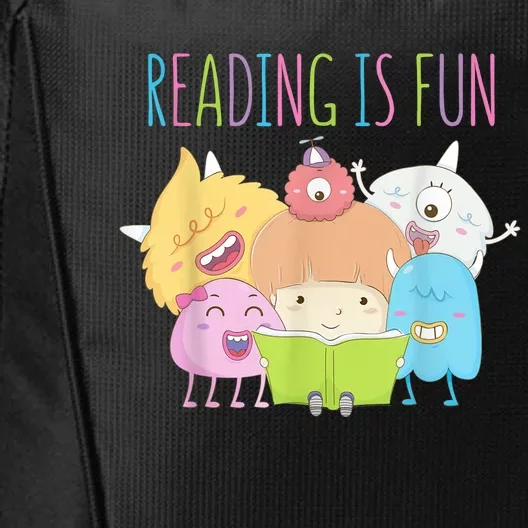 Reading Teacher Reading is Fun Monster Book Lover Fun Kid City Backpack