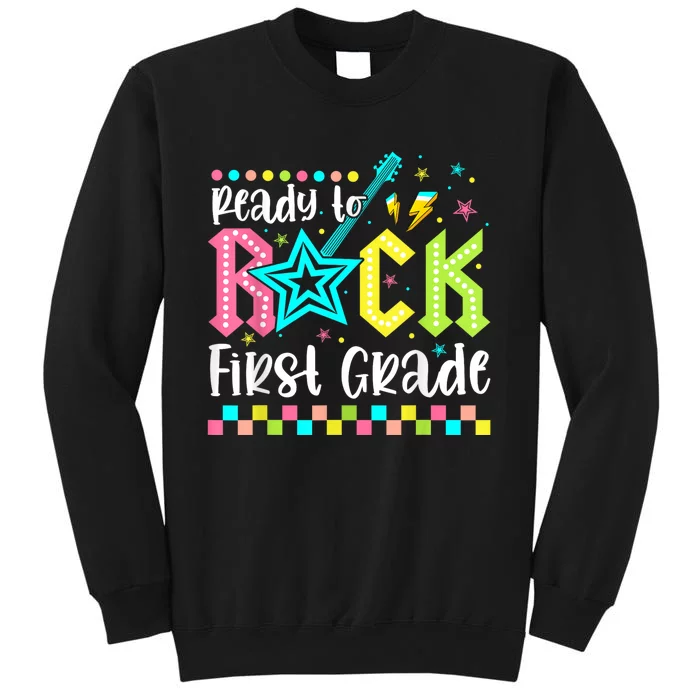 Ready To Rock First Grade Back To School 1st Grade Sweatshirt