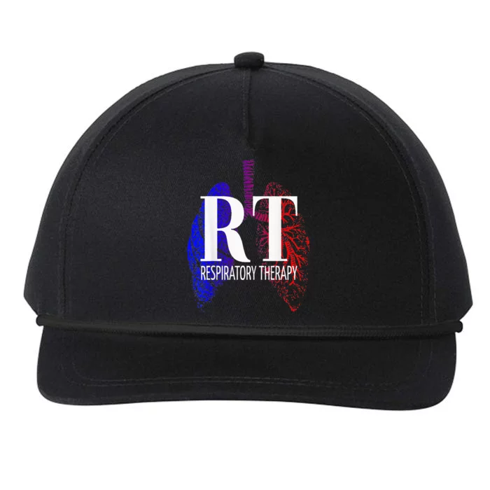 Respiratory Therapy Rrt Respiratory Care Snapback Five-Panel Rope Hat