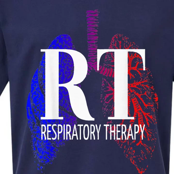 Respiratory Therapy Rrt Respiratory Care Sueded Cloud Jersey T-Shirt