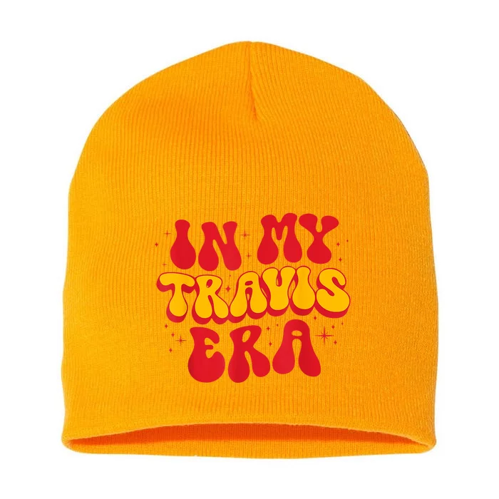 Retro Travis Short Acrylic Beanie