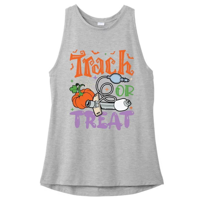 Respiratory Therapist Respiratory Therapist Halloween Gift Respiratory Ladies Tri-Blend Wicking Tank