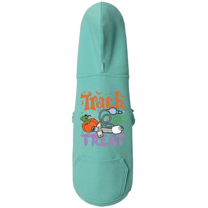 Respiratory Therapist Respiratory Therapist Halloween Gift Respiratory Doggie 3-End Fleece Hoodie