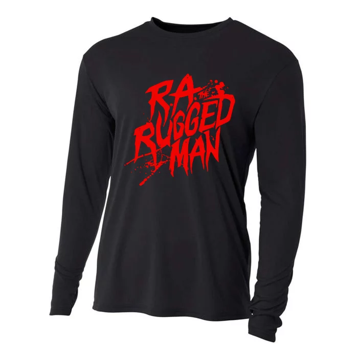 R.A. The Rugged Man Logo Cooling Performance Long Sleeve Crew