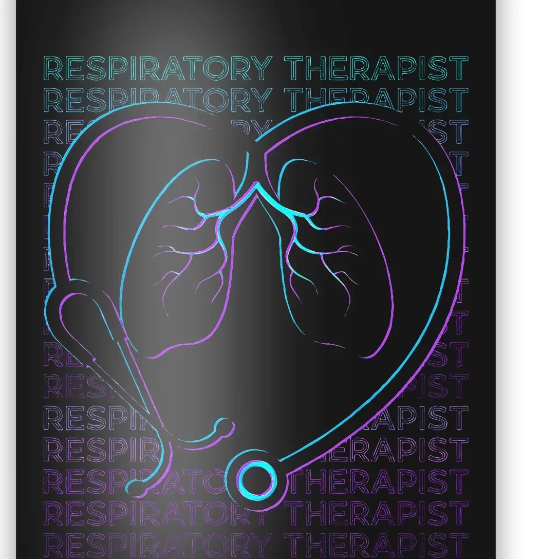 Respiratory Therapist Respiratory Therapy Retro Poster