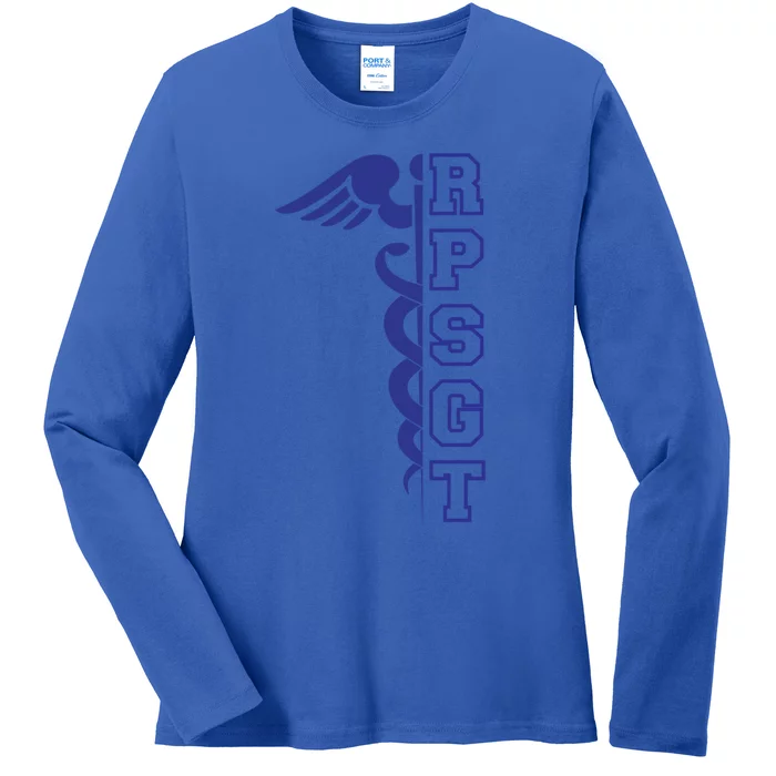 Respiratory Therapist Rpsgt Sleep Tech Gift Rrt Gift Ladies Long Sleeve Shirt