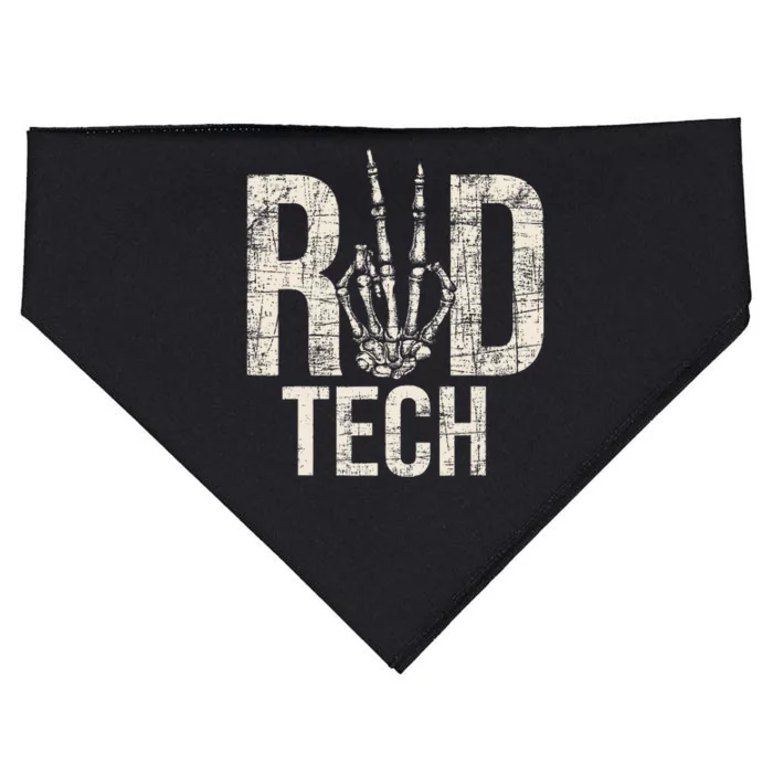 Rad Tech Radiographer Radiology Student Xray Technician USA-Made Doggie Bandana