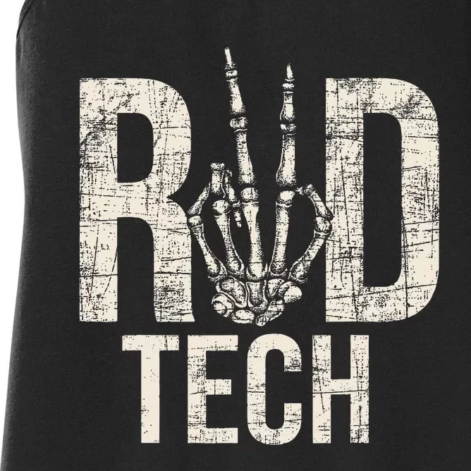 Rad Tech Radiographer Radiology Student Xray Technician Women's Racerback Tank