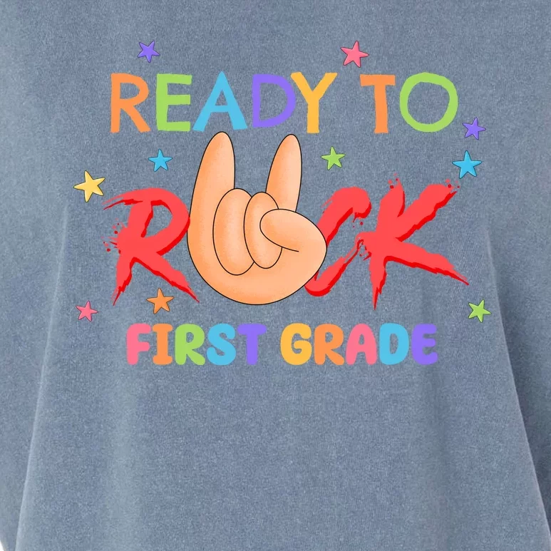 Ready To Rock First Grade Garment-Dyed Women's Muscle Tee