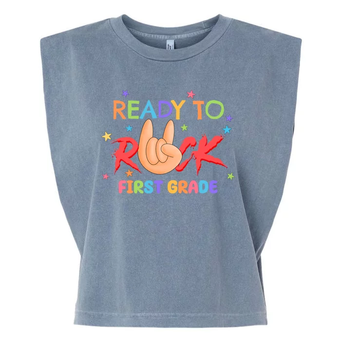 Ready To Rock First Grade Garment-Dyed Women's Muscle Tee