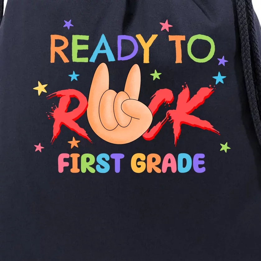 Ready To Rock First Grade Drawstring Bag