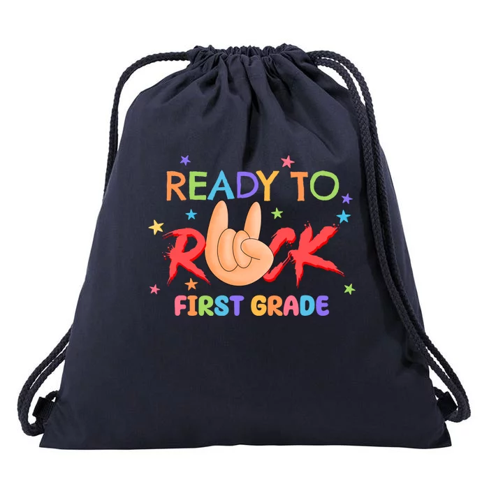 Ready To Rock First Grade Drawstring Bag