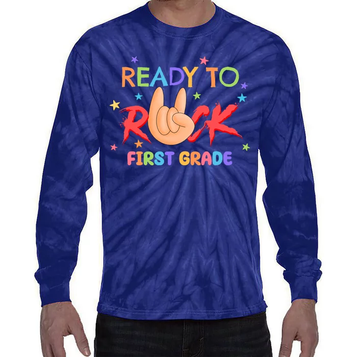 Ready To Rock First Grade Tie-Dye Long Sleeve Shirt