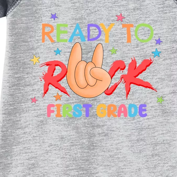 Ready To Rock First Grade Infant Baby Jersey Bodysuit