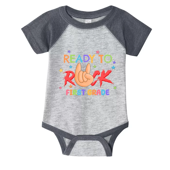 Ready To Rock First Grade Infant Baby Jersey Bodysuit