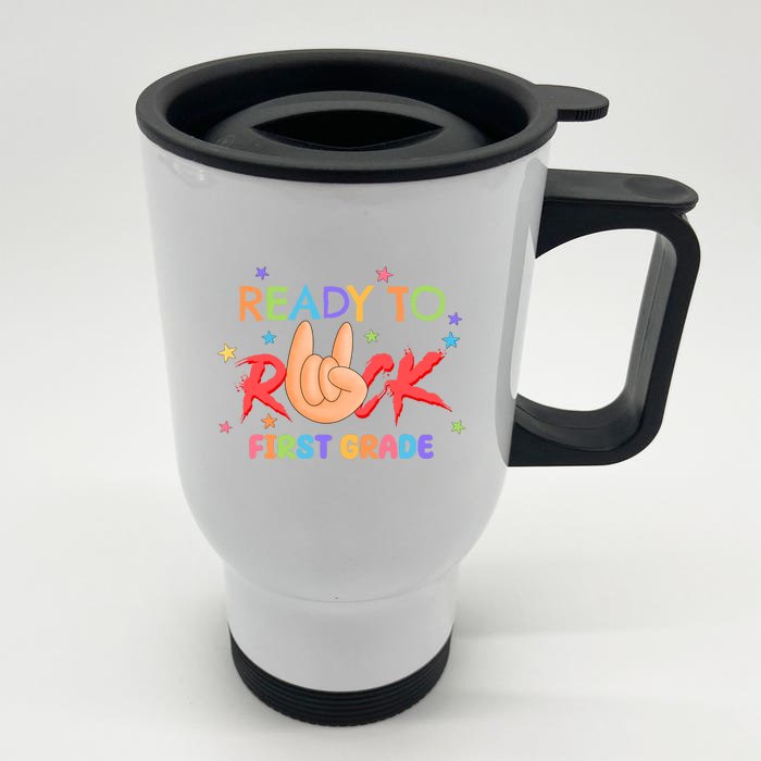 Ready To Rock First Grade Front & Back Stainless Steel Travel Mug