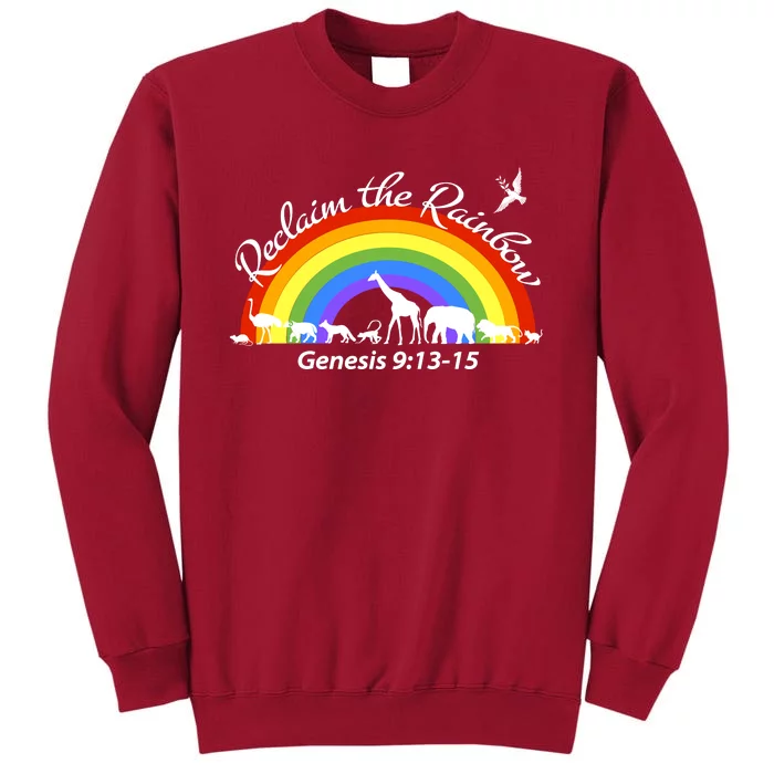 Reclaim The Rainbow: Gods Promise Tall Sweatshirt