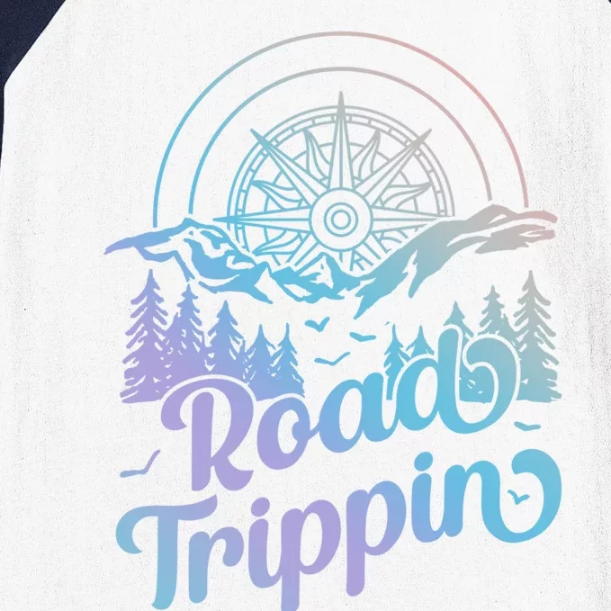 Road Trippin Road Trip Gift Baseball Sleeve Shirt