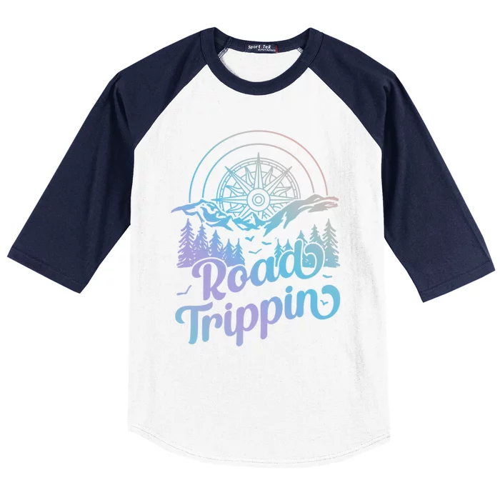 Road Trippin Road Trip Gift Baseball Sleeve Shirt