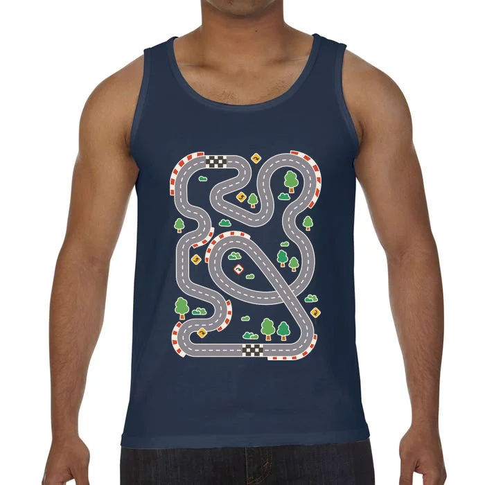 Racing Track Comfort Colors® Tank Top