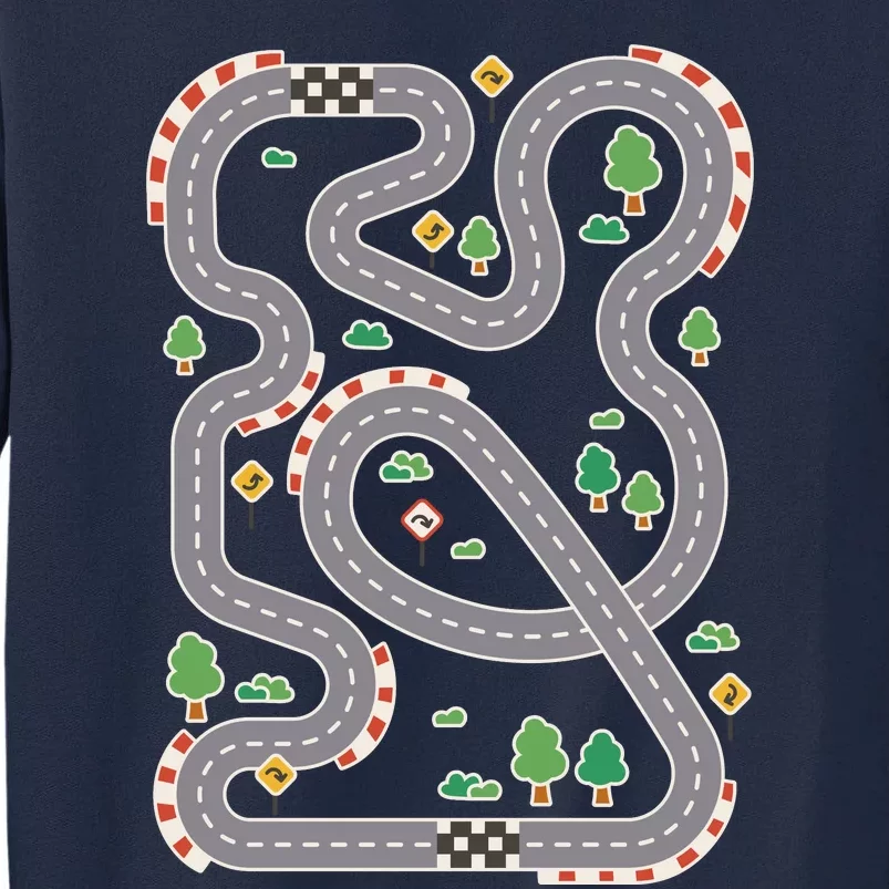 Racing Track Tall Sweatshirt