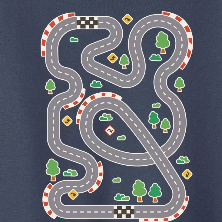 Racing Track Toddler T-Shirt