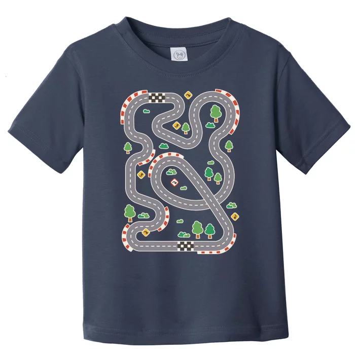 Racing Track Toddler T-Shirt