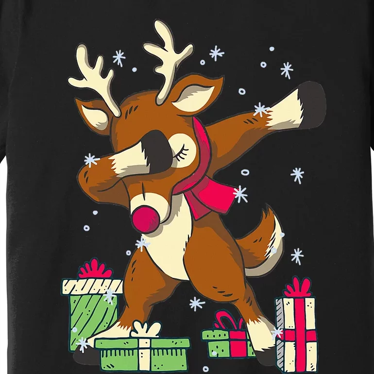 Rudolph The Red Nose Reindeer Christmas Premium T-Shirt