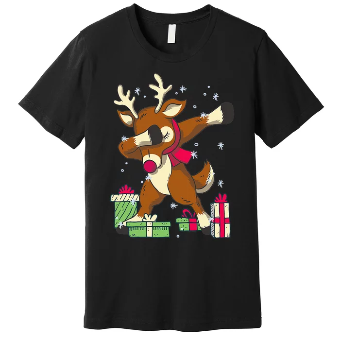 Rudolph The Red Nose Reindeer Christmas Premium T-Shirt