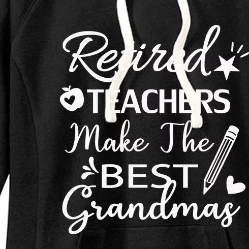 Retired Teacher Women's Fleece Hoodie