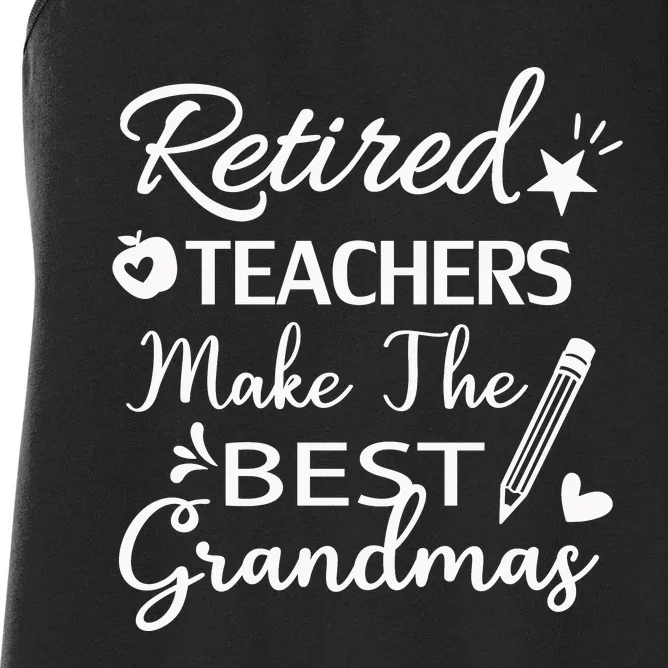 Retired Teacher Women's Racerback Tank