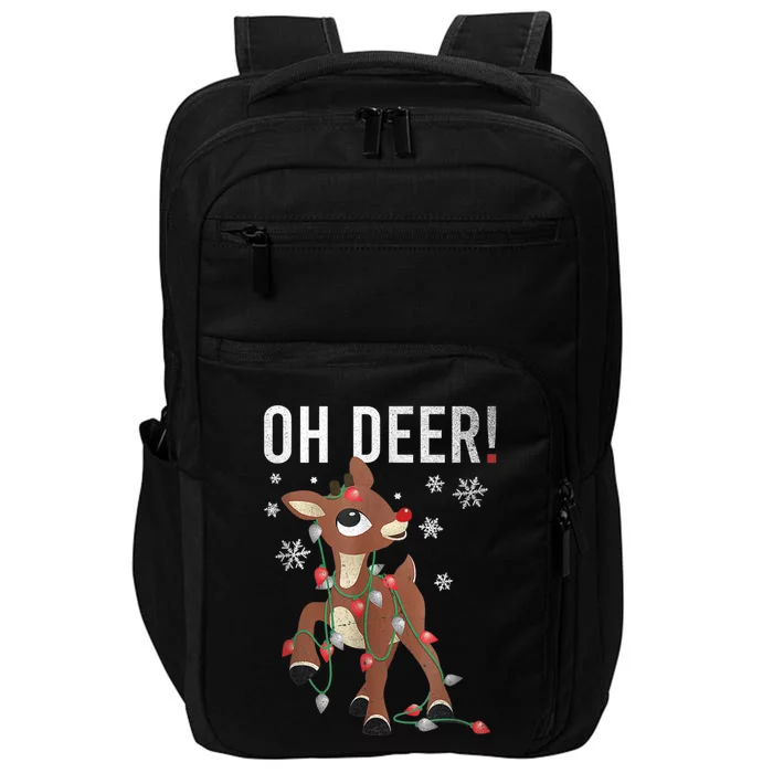 Rudolph The Red Nosed Reindeer Christmas Special Oh Deer Impact Tech Backpack