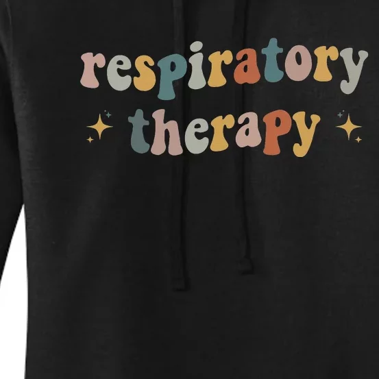 Respiratory Therapy RT therapist funny RT Care Week Women's Pullover Hoodie