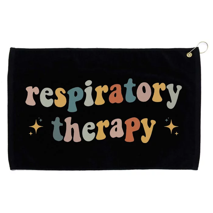 Respiratory Therapy RT therapist funny RT Care Week Grommeted Golf Towel