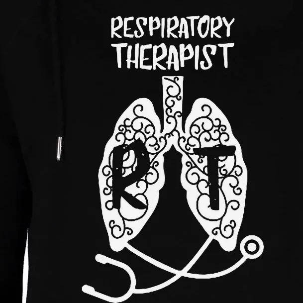 Respiratory Therapist Rt Respiratory Physician Profession Womens Funnel Neck Pullover Hood