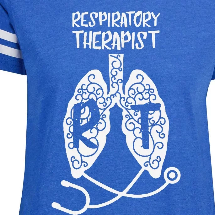 Respiratory Therapist Rt Respiratory Physician Profession Enza Ladies Jersey Football T-Shirt