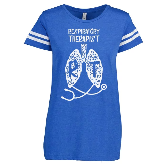 Respiratory Therapist Rt Respiratory Physician Profession Enza Ladies Jersey Football T-Shirt