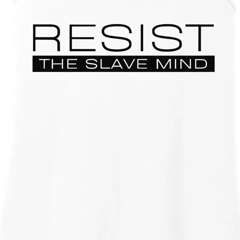 Resist The Slave Mind Andrew Tate Ladies Essential Tank