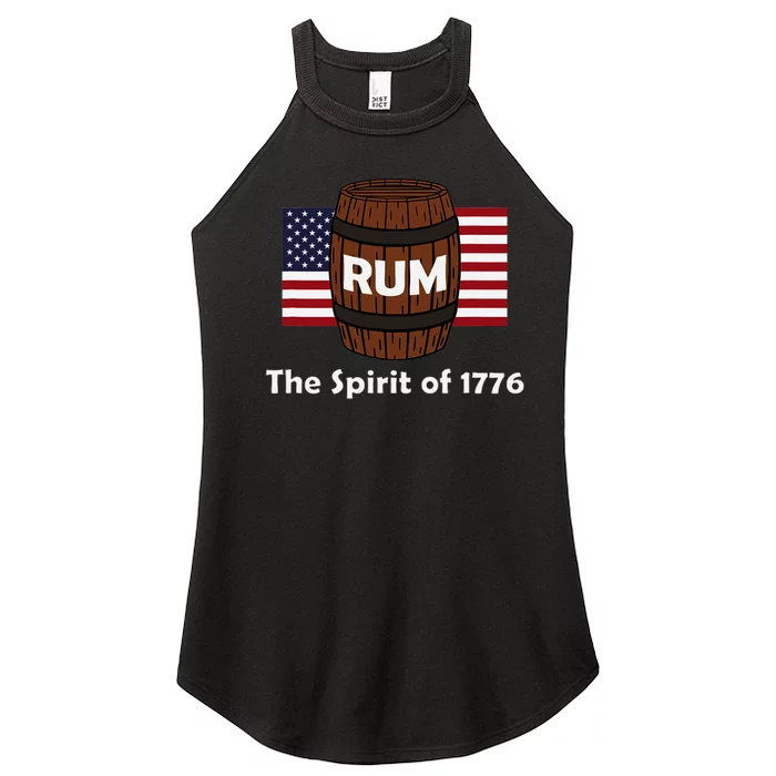 Rum Traveler Spirit Of 1776 4th Of July Celebration Women’s Perfect Tri Rocker Tank