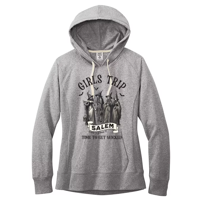 Retro Trip Salem 1692 They Missed One Witch Halloween Gift Women's Fleece Hoodie