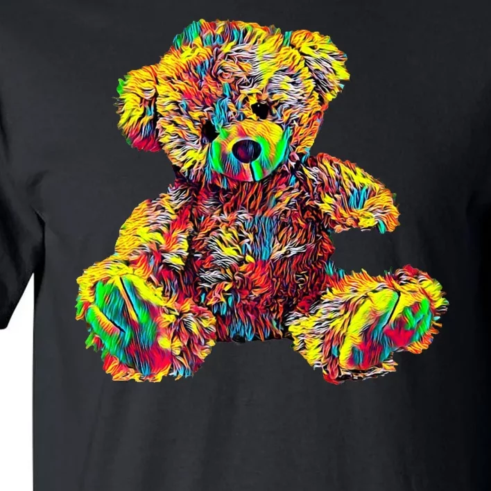 Rainbow Toy Stuffed Bear Tall T-Shirt