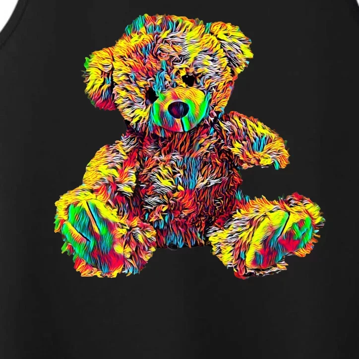 Rainbow Toy Stuffed Bear Performance Tank