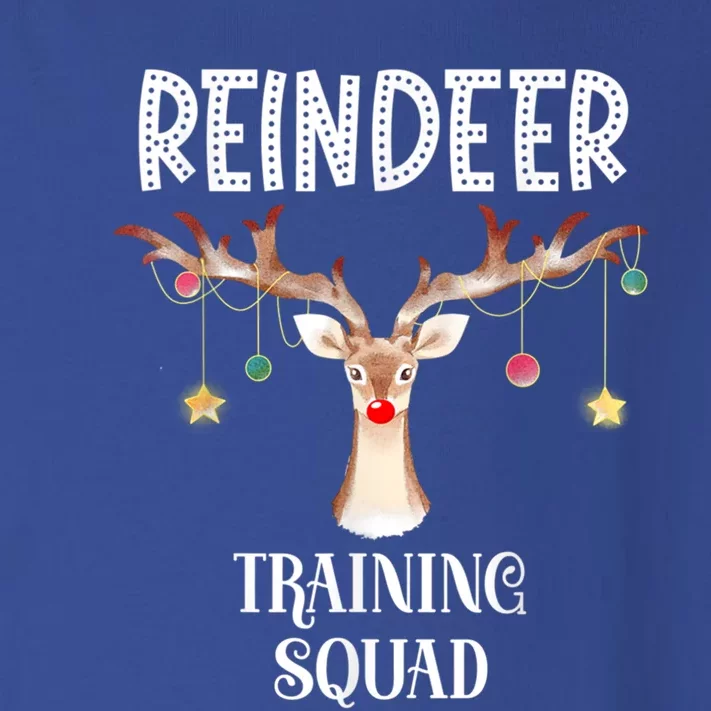 Reindeer Training Squad Funny Christmas Matching Family Gift Toddler Long Sleeve Shirt