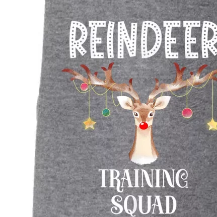 Reindeer Training Squad Funny Christmas Matching Family Gift Doggie 3-End Fleece Hoodie