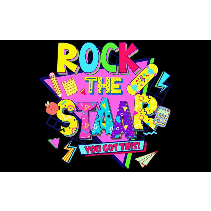 Rock The Staar Test Testing Day Bumper Sticker