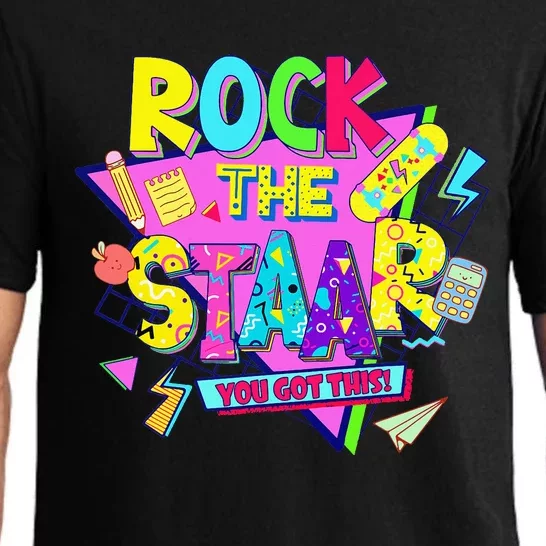 Rock The Staar Test Testing Day Pajama Set